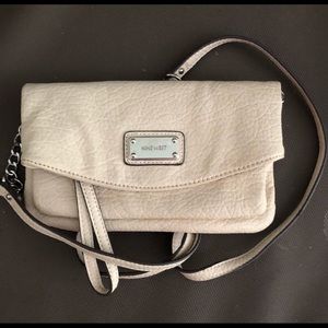 Nine West cream crossbody bag